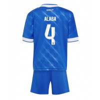 Stroje piłkarskie Real Madrid David Alaba #4 Koszulka Trzeciej dla dzieci 2025-26 Krótki Rękaw (+ szorty)